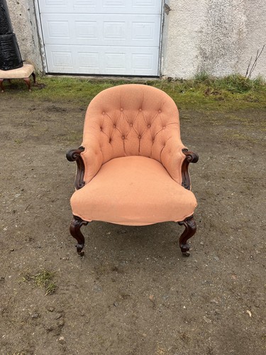 Victorian armchair - a, /