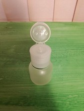 4 Pcs Empty Travel Sample Plastic Bottles flip top Liquid Shampoo Lotion