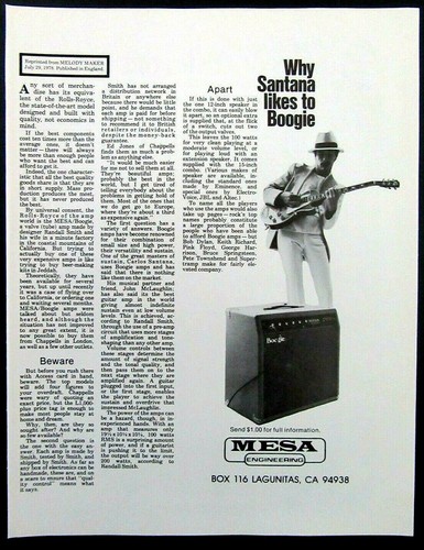 1979 mesa engineering - mesa,