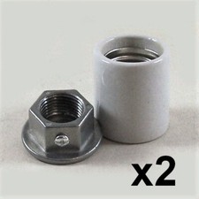 Pair of Porcelain 1/2" Light