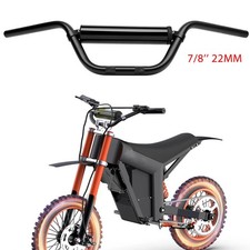 Black Motorcycle 7/8" 22mm