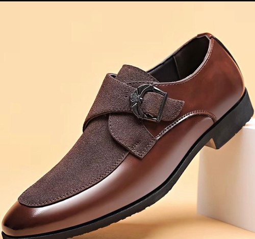 Kisop men brown leather - brown,