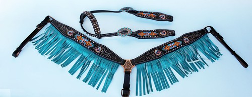 Horse show bridle western - show,