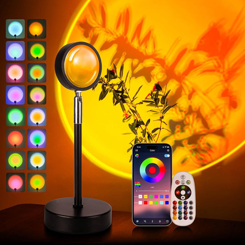 Sunset lamp projection 16 - sunset,