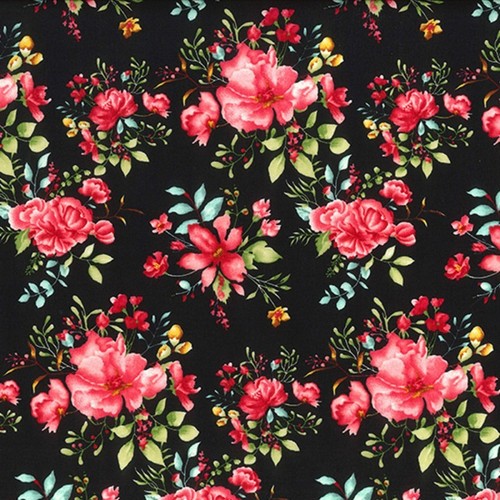 Floral red roses - red, on