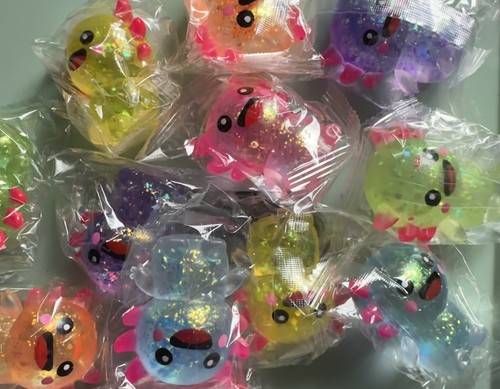 Squishy axolotl squeeze toy - axolotl,