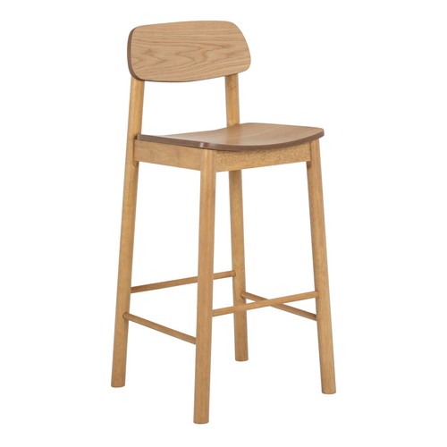 Set wooden bar stools - of, 2