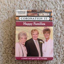 Coronation Street Happy Families Card Game Collectable 2009 M&S ITV Rare