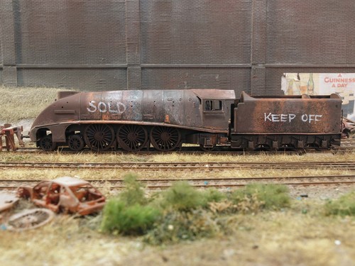 Scrapyard locomotive oo - scrapyard,