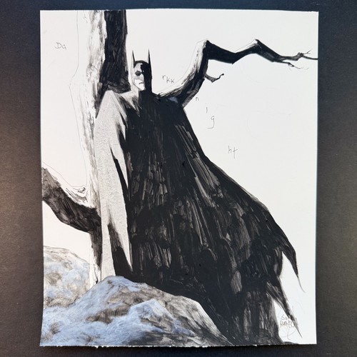 Batman original comic art - original,