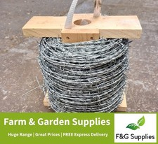 400m of barbed wire high