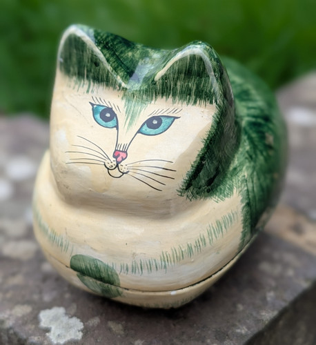 Vintage indian cat kitten - indian,
