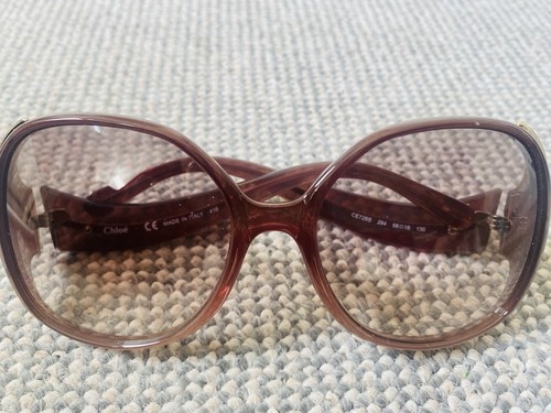 Light brown chloe sunglass - light,