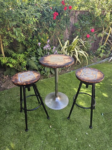 Jack daniels pub table stool