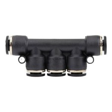 6mm Hose OD 3x Outlet Equal