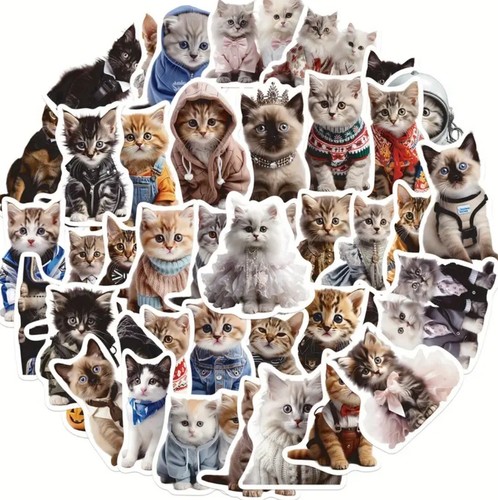 Cute cats stickers - x,