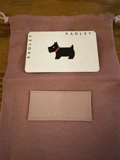 Radley Dust Bag In Dusky Pink