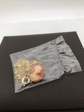 Vintage BN Tiny Cameo Pendant
