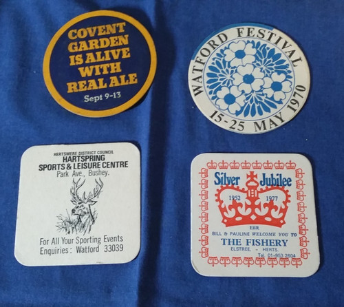 Vintage beer mats misc - beer,