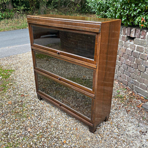 Vintage oak barristers - oak,