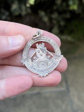 RARE Antique Silver Medal Fob