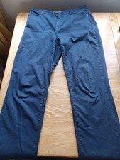 Brax Feel Good ‘Style Carola’ Navy Blue Straight Leg Women’s Trousers – UK 14R