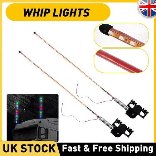 2pcs 8ft led whip - 2pcs,