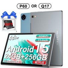 11Inch Android15. Tablet PC 24G RAM 256GB ROM Dual Camera 8MP AC WIFI 8000mAh UK