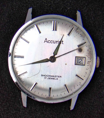Accurist silver dial - silver,