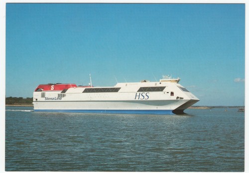 Shipping catamaran ferry - catamaran,