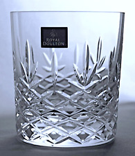 ROYAL DOULTON CRYSTAL - DORCHESTER - 340ml EXTRA LARGE TUMBLER GLASS 10cm / 4"