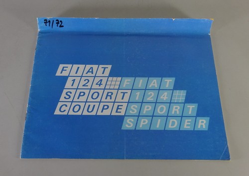 Brochure fiat 124 - brochure/brochure,