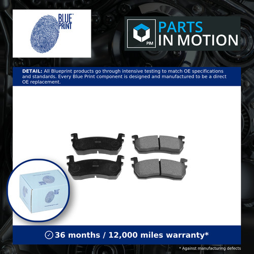 Brake pads set fits - brake,