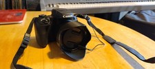 Canon PowerShot Sx70 HS Bridge Camera - Black 4k video in good working condition