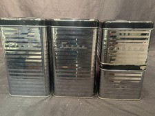 Vtg Kitchen Canister Set