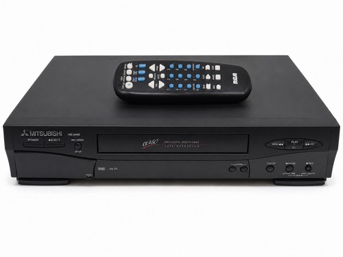 Mitsubishi u446 vcr - hs-u446, stereo