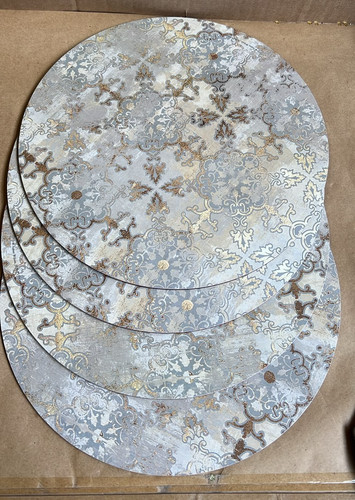 Placemats round cork backed - placemats,