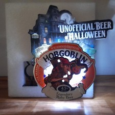 Hobgoblin Ale Halloween Flashing Light Beer Pump Clip (Rare)