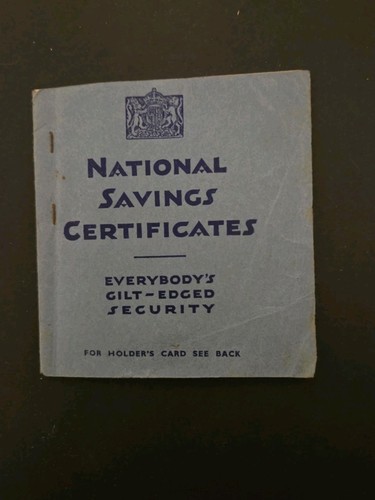 National savings certificates - national,