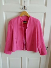 Topshop Neon Pink Smart Blazer
