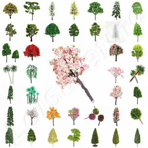 Trees miniatures model garden - miniatures,