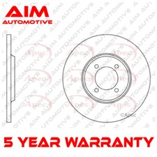 1x Brake Disc Rear Aim Fits XJ