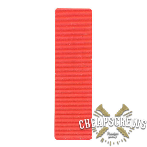 6mm red timco plastic flat - -,