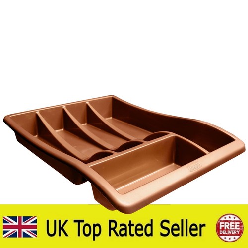 Rose gold plastic - gold, cutlery