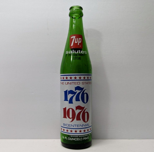 7up salutes bottle - 7, up