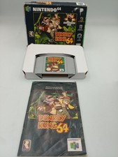 Donkey Kong 64 N64 Nintendo 64 - Boxed With Manual PAL  Professionally Cleaned