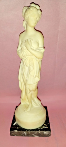 Alabaster statue venus - statue, of