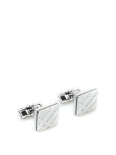 Burberry Check-engraved brass