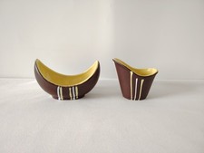 Jasba West Germany Pottery Udine Miniature Vase X 2