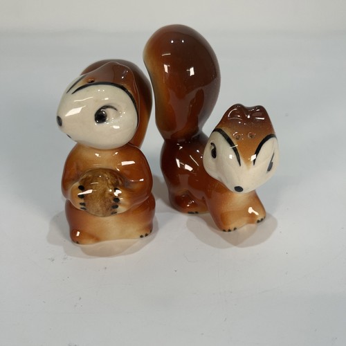 Vintage goebel squirrel salt - squirrel,